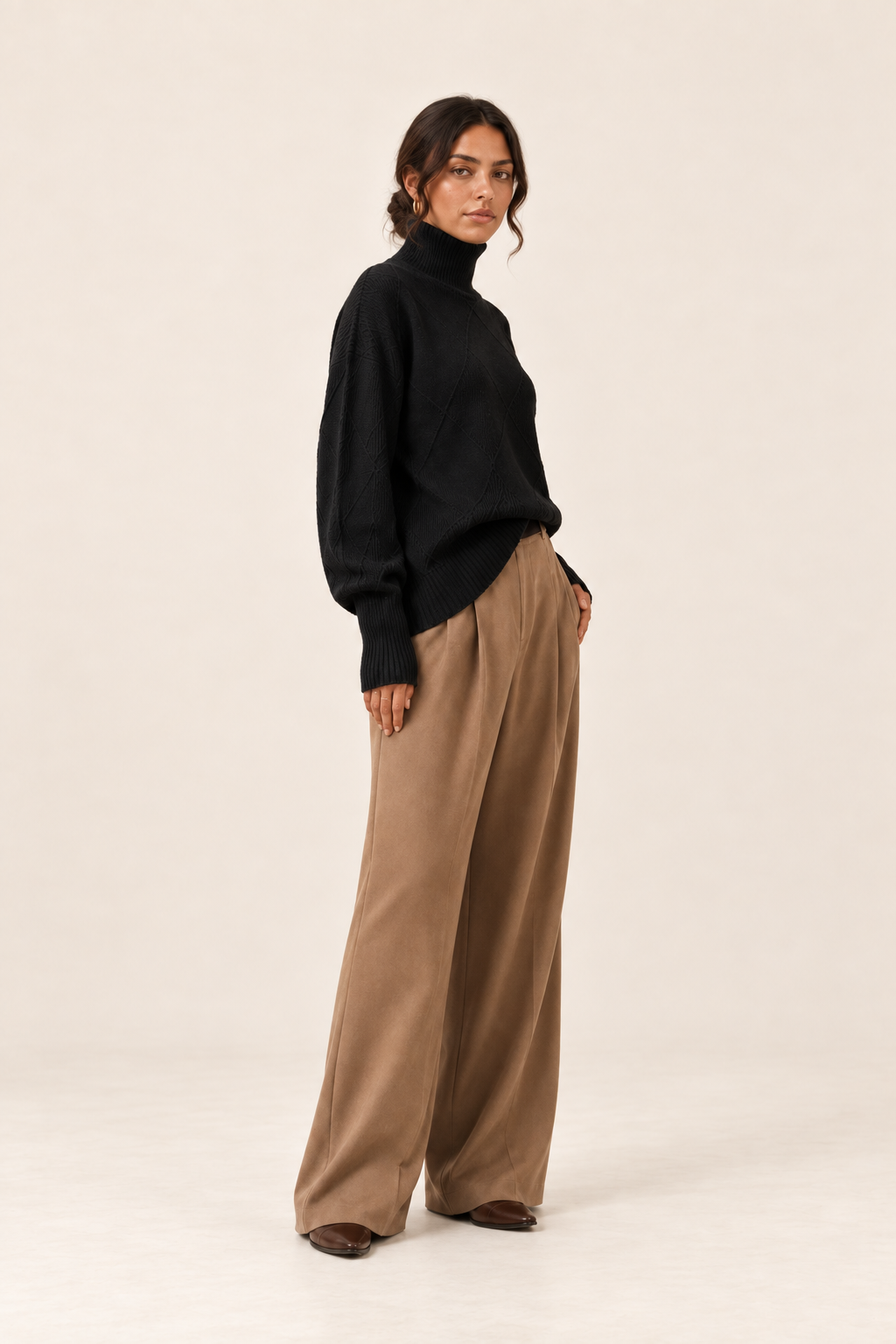 Jersey Alma Negro, vista lateral